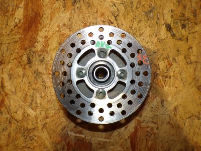 étoile de roue avant gauche avec disque 