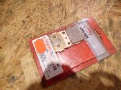 plaquette de frein avant