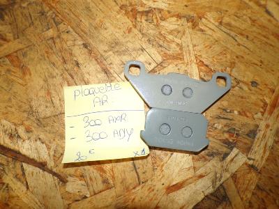 plaquettes de frein arrière