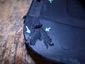 plastique avant gauche