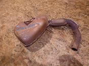 silencieux d'échappement 