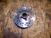 disque arrière avec support