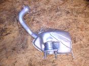 silencieux d'échappement 