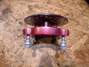 étoile de roue avant gauche avec disque 