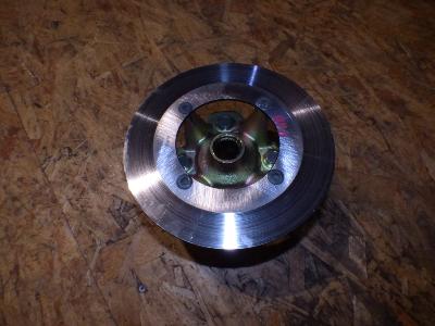étoile de roue avant droite avec disque 