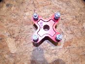 étoile de roue arrière gauche