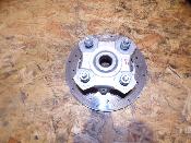 étoile de roue avant avec disque 