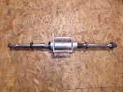 arbre arrière avec moyeu excentrique 