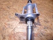 arbre arrière avec moyeu excentrique 