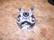 étoile de roue avant gauche avec disque 