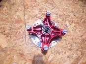 étoile de roue avant gauche avec disque 