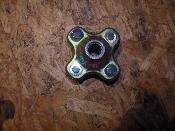 étoile de roue arrière gauche