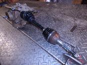 pont arrière avec cardans