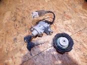 contacteur à clé + bouchon 