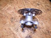 étoile de roue avant gauche avec disque 