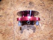 étoile de roue avant gauche avec disque 