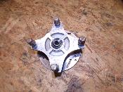 étoile de roue avant gauche avec disque 