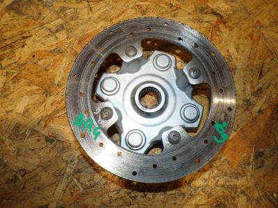 étoile de roue arrière gauche avec disque