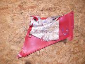 carénage arrière gauche