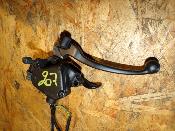 gâchette de gaz avec sa poignée de frein