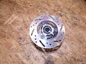 étoile de roue avant gauche avec disque 