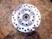 étoile de roue avant gauche avec disque 